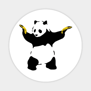 Bad Panda Stencil Magnet